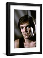 La feline CAT PEOPLE by Paul Schrader with MALCOLM MCDOWELL, 1982 (photo)-null-Framed Photo