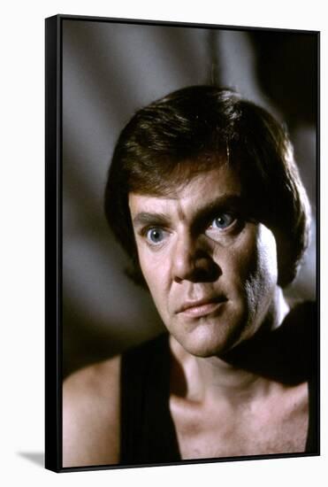 La feline CAT PEOPLE by Paul Schrader with MALCOLM MCDOWELL, 1982 (photo)-null-Framed Stretched Canvas