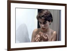 La feline CAT PEOPLE by Paul Schrader with Nastassja Kinski, 1982 (photo)-null-Framed Photo