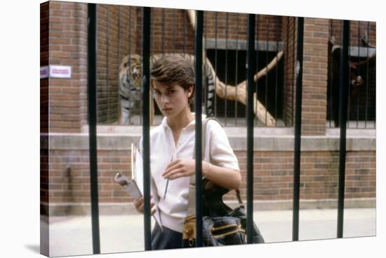 La feline CAT PEOPLE by Paul Schrader with Nastassja Kinski, 1982 (photo)-null-Stretched Canvas