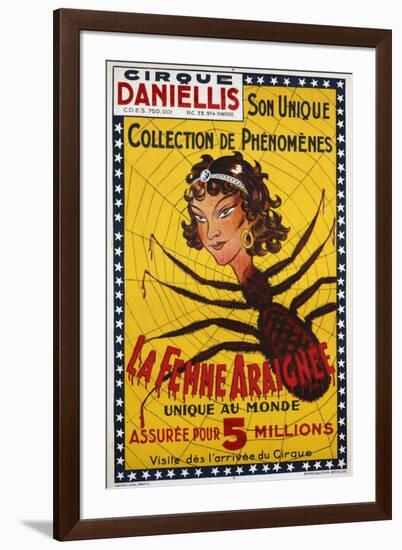 La Femme Araignee Poster-null-Framed Giclee Print