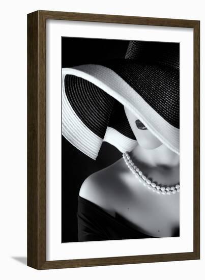 La Femme Au Chapeau-Ruslan Bolgov (Axe)-Framed Photographic Print