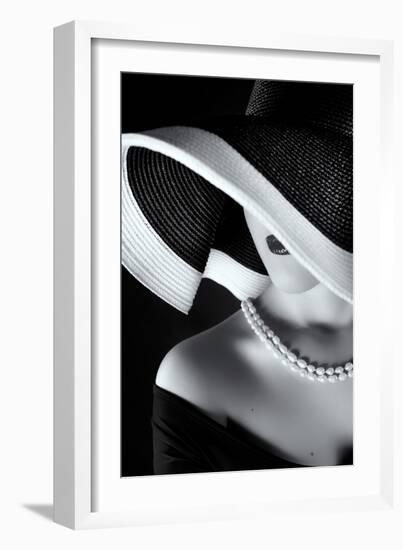 La Femme Au Chapeau-Ruslan Bolgov (Axe)-Framed Photographic Print