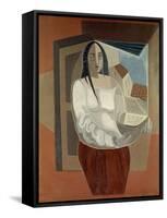 La Femme au Livre (Woman with Book), 1926-Juan Gris-Framed Stretched Canvas