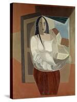 La Femme au Livre (Woman with Book), 1926-Juan Gris-Stretched Canvas