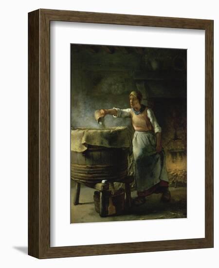 La Femme au Puits-Jean-François Millet-Framed Giclee Print