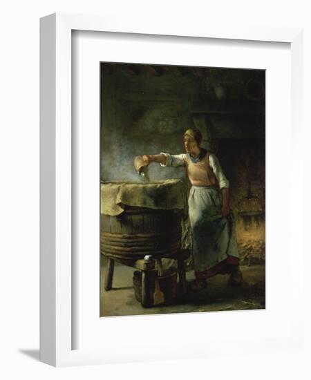 La Femme au Puits-Jean-François Millet-Framed Giclee Print