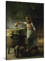 La Femme au Puits-Jean-François Millet-Stretched Canvas