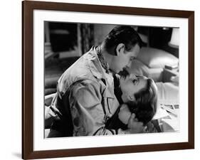 La Femme aux deux Visages TWO-FACED WOMAN by George Cukor with Melvin Douglas and Greta Garbo, 1941-null-Framed Photo