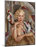 La Femme En Soie-Catherine Abel-Mounted Giclee Print