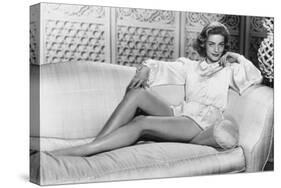 La Femme Modele Designing Woman De Vincenteminnelli Avec Lauren Bacall, 1957-null-Stretched Canvas