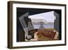 La Fenetre Ouverte (The Open Window)-Juan Gris-Framed Giclee Print