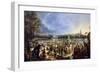 La Feria De Sevilla, 1847-Andres Cortes-Framed Giclee Print