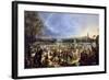 La Feria De Sevilla, 1847-Andres Cortes-Framed Giclee Print