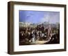 La Feria (De Sevilla), 1853-Manuel Rodriguez de guzman-Framed Giclee Print