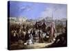 La Feria (De Sevilla), 1853-Manuel Rodriguez de guzman-Stretched Canvas
