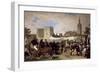 La Feria De Sevilla, 1855-Joaquin Dominguez Becquer-Framed Giclee Print