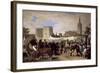 La Feria De Sevilla, 1855-Joaquin Dominguez Becquer-Framed Giclee Print