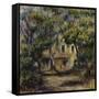 La Ferme des Colettes-Pierre-Auguste Renoir-Framed Stretched Canvas