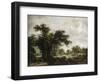 La ferme-Meindert Hobbema-Framed Giclee Print