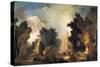 La Fete a St Cloud (A Celebration in St Cloud), C1775-1780-Jean-Honore Fragonard-Stretched Canvas