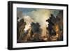 La Fete a St Cloud (A Celebration in St Cloud), C1775-1780-Jean-Honore Fragonard-Framed Giclee Print