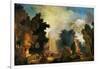 La Fete a St. Cloud, a Celebration in St. Cloud-Jean-Honoré Fragonard-Framed Giclee Print