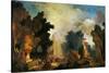 La Fete a St. Cloud, a Celebration in St. Cloud-Jean-Honoré Fragonard-Stretched Canvas