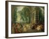 La Fete Champetre, a Country Celebration-Jean Antoine Watteau-Framed Giclee Print