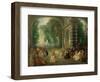 La Fete Champetre, a Country Celebration-Jean Antoine Watteau-Framed Giclee Print