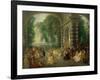 La Fete Champetre, a Country Celebration-Jean Antoine Watteau-Framed Giclee Print