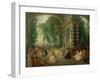 La Fete Champetre, a Country Celebration-Jean Antoine Watteau-Framed Giclee Print