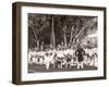 La Fete De Juillet Celebration, Tahiti, Late 1800s-Charles Gustave Spitz-Framed Photographic Print