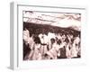 La Fete De Juillet Celebration, Tahiti, Late 1800s-Charles Gustave Spitz-Framed Photographic Print