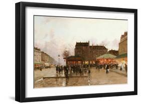 La Fete Forraine a Paris-Luigi Loir-Framed Giclee Print