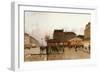 La Fete Forraine a Paris-Luigi Loir-Framed Giclee Print