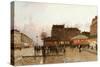 La Fete Forraine a Paris-Luigi Loir-Stretched Canvas