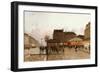 La Fete Forraine a Paris-Luigi Loir-Framed Giclee Print