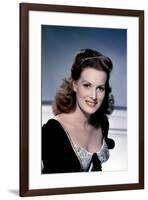 La fiere creole ( The Foxes of Harrow ) by John M. Stahl with Maureen O'Hara, 1947 (photo)-null-Framed Photo