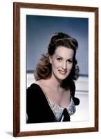 La fiere creole ( The Foxes of Harrow ) by John M. Stahl with Maureen O'Hara, 1947 (photo)-null-Framed Photo