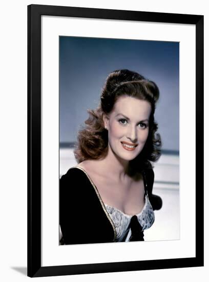 La fiere creole ( The Foxes of Harrow ) by John M. Stahl with Maureen O'Hara, 1947 (photo)-null-Framed Photo