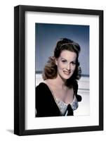 La fiere creole ( The Foxes of Harrow ) by John M. Stahl with Maureen O'Hara, 1947 (photo)-null-Framed Photo