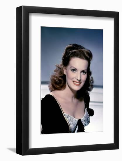 La fiere creole ( The Foxes of Harrow ) by John M. Stahl with Maureen O'Hara, 1947 (photo)-null-Framed Photo