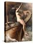 La Figure de Proue (Late 19th Century)-Paul A. De La Boulaye-Stretched Canvas