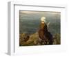 La fileuse, baie de Douarnenez-Jules Breton-Framed Giclee Print