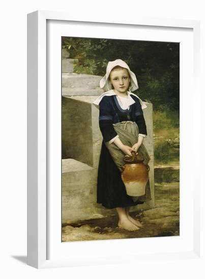 La Fille d'Eau-William Adolphe Bouguereau-Framed Giclee Print