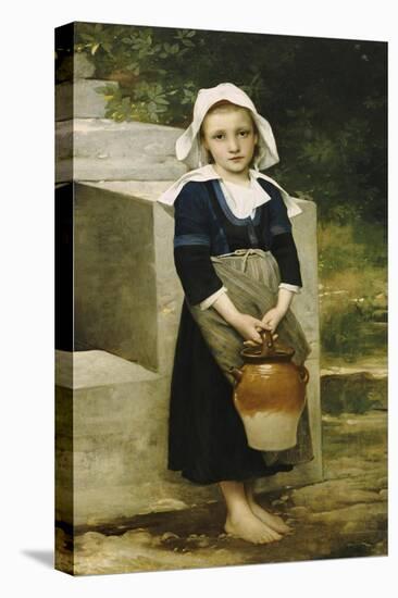 La Fille d'Eau-William Adolphe Bouguereau-Stretched Canvas