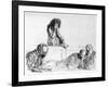 La Fille-Mere, C1870-1930-Jean Louis Forain-Framed Giclee Print