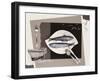 La Fin d'Une Sardine-Jean Marc Chamard-Framed Art Print