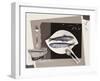 La Fin d'Une Sardine-Jean Marc Chamard-Framed Art Print